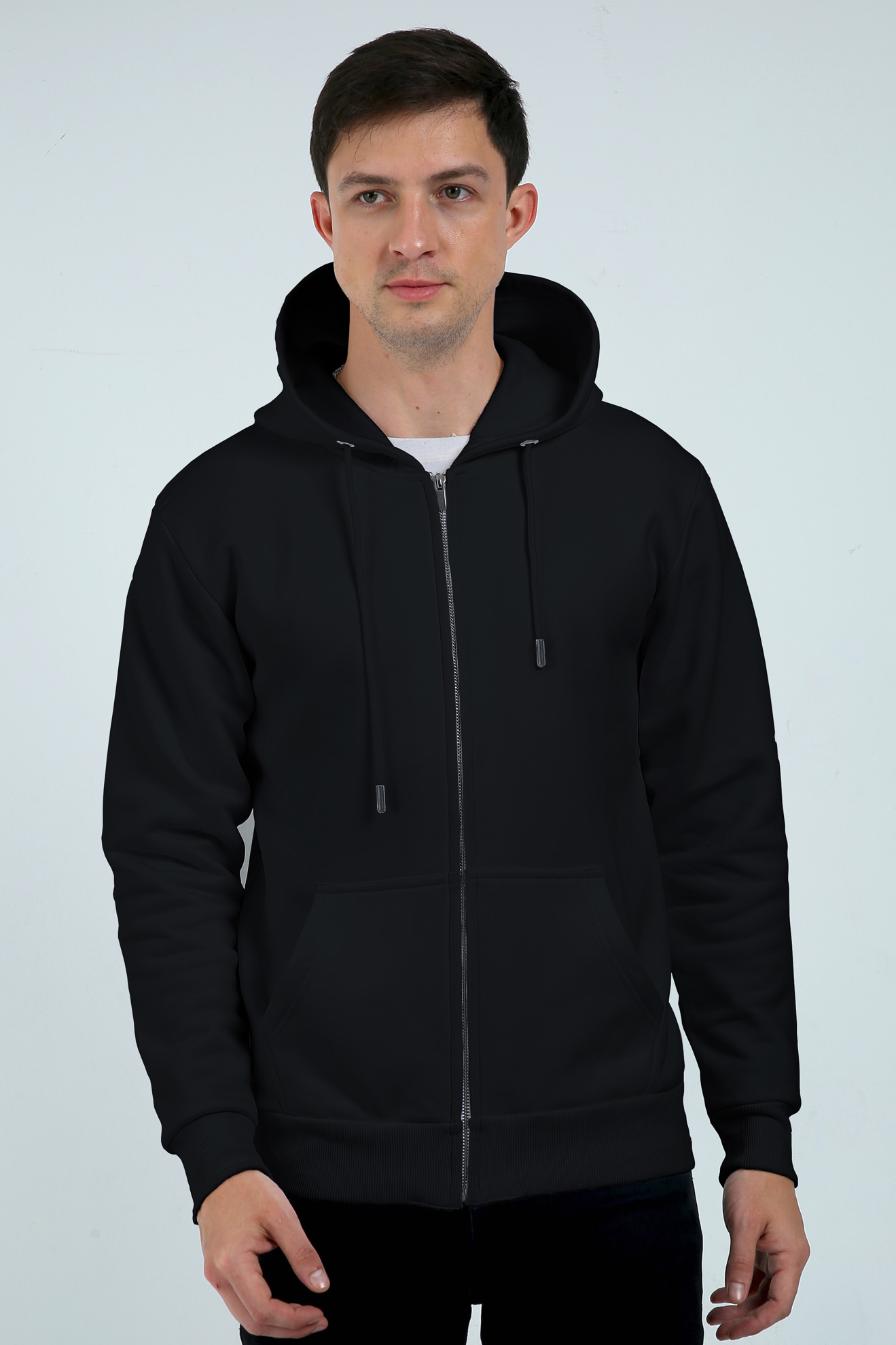 zipper hoodie